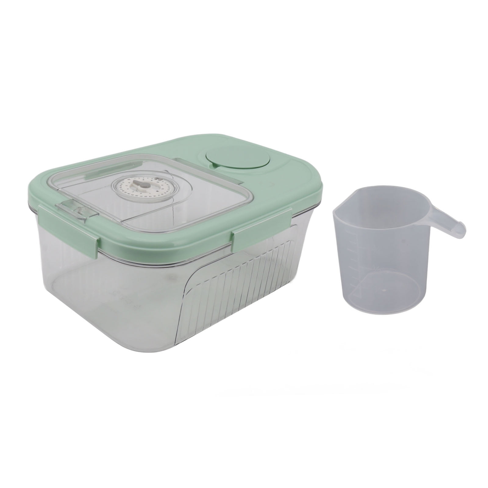 Rice Container Kitchen Dry Food Rice Storage Box Airtight Rice