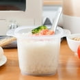 thumbnail image 1 of Rice Container Rice Container Microwave Rice Cooker Plastic Microwave Pressure Cooker with Locking Lid Instant Fast Cookware for Cooking Steaming Yellow Mini Rice Cooker Mini Rice Cooker, 1 of 9