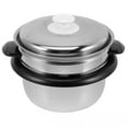 thumbnail image 1 of Rice Container with Steam Basket for Rice Cooker - Non-stick Liner (10 Cup), 1 of 10