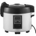 thumbnail image 1 of Rice Cooker 60-Cup, 13.74 Qt Large Rice Cooker with Nonstick Pot, Restaurant Rice Cooker, Fast Cooking & 12-Hour Keep Warm, Includes Cup & Paddle, 1 of 5