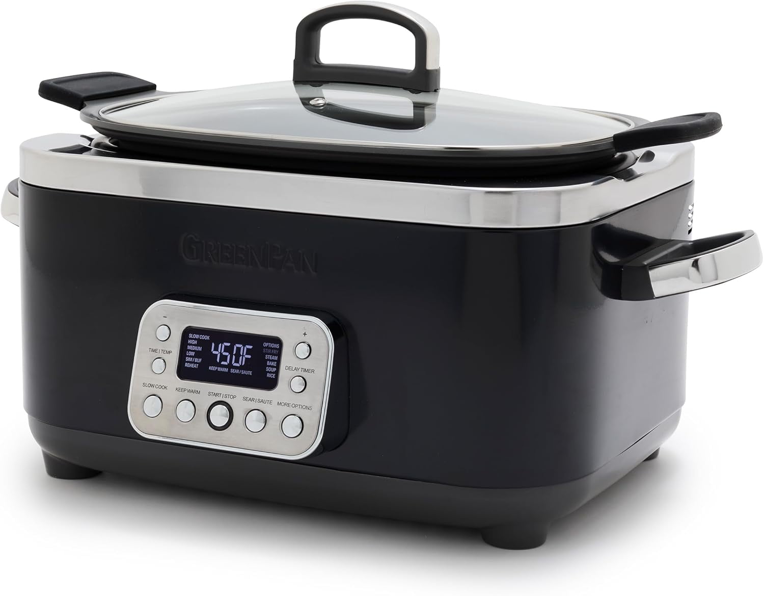 Rice Cooker, 8 Cups Cooked (4 Uncooked), Low-Carb & Soup Mode,10 ONE ...