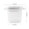 thumbnail image 1 of Rice Cooker Container Microwave Rice Cooker Container Steamer Strainer Lunch Box Bpa-Free Plastic Collapsible Handle Meal Prep Bowl with Drain Lid Microwave Lunch Box, 1 of 8
