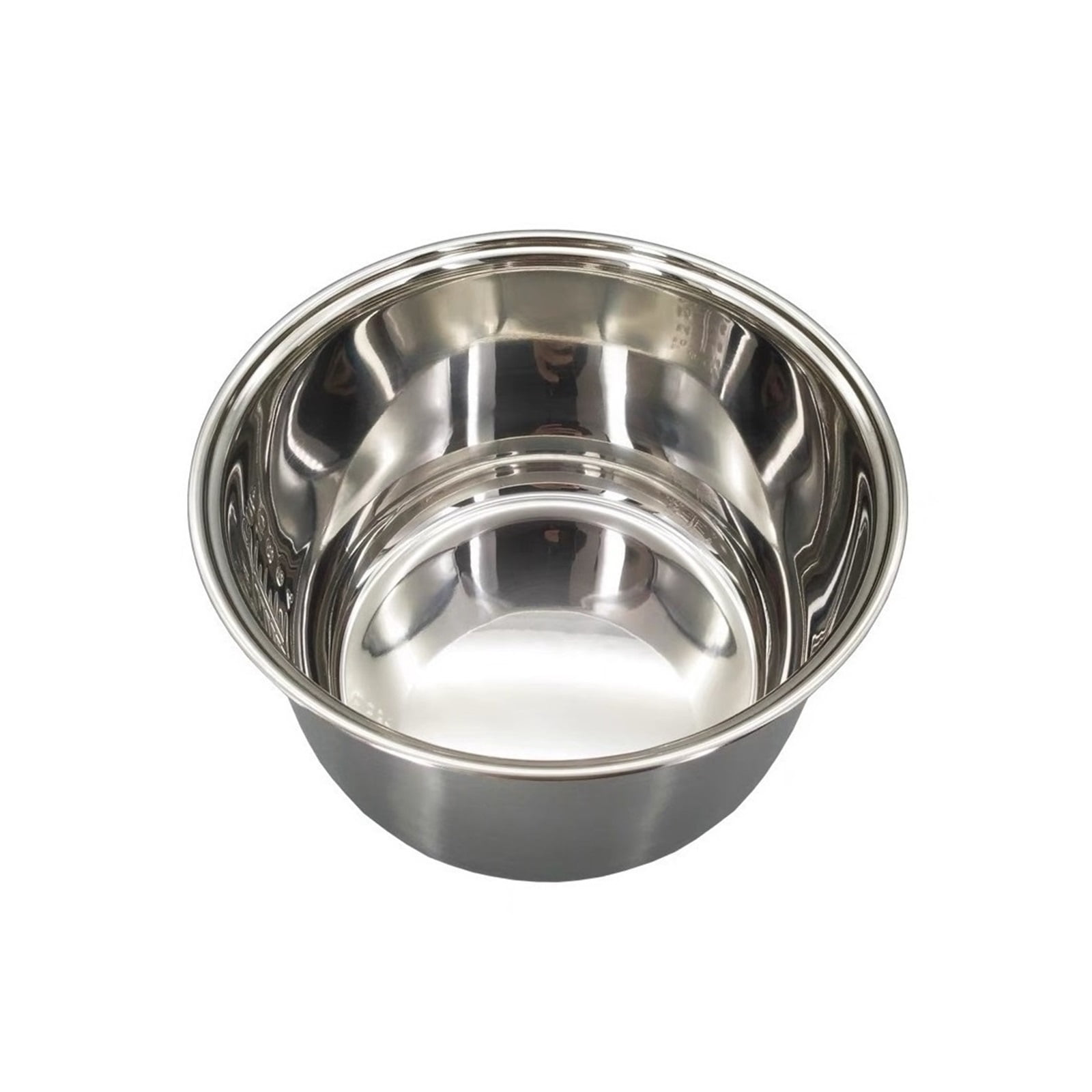 Rice Cooker Inner Bowl, 304 Stainless Steel Replacement Pot for