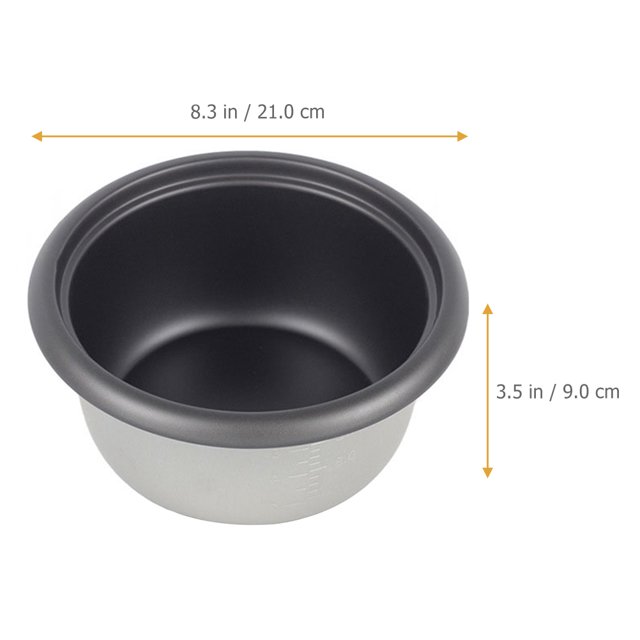 Universal Nonstick Inner Pot for Rice Cooker, Aluminum Alloy, Good