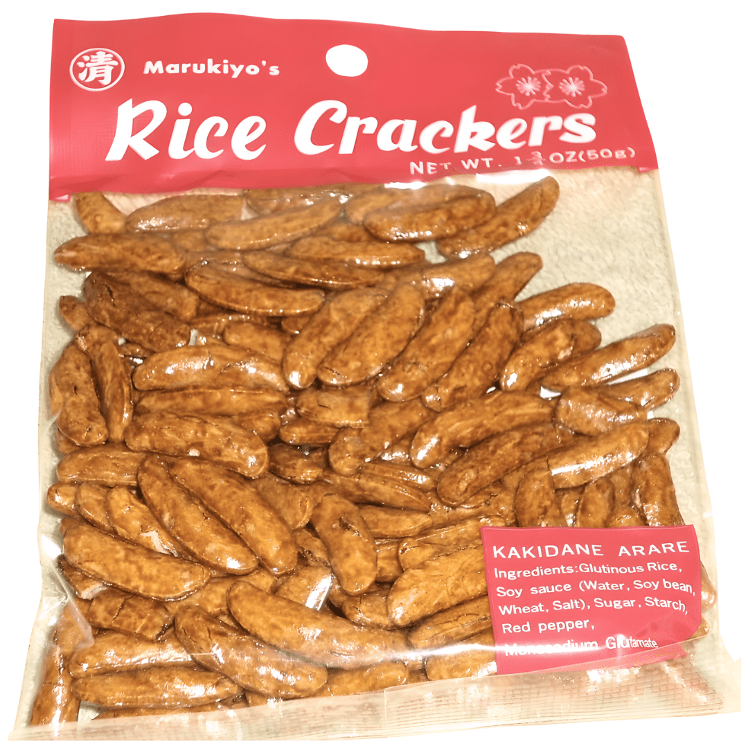 Rice Crackers kakidane Arare Marukiyo ( 24 pcs )