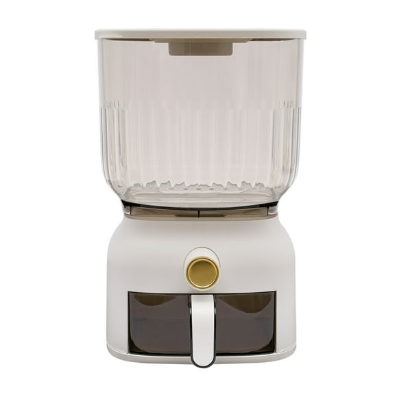 Rice Dispenser, Large Sealed Grain Storage Container with Rice Cup Food Dispenser Kitchen Organizer for Rice, Beans, Grains, Cereal Dry Food, Small Pantry Food 22 lbs