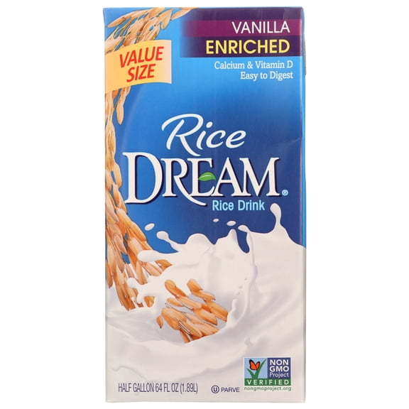 Rice Dream Original Rice Drink Enriched Vanilla, 64 Fl Oz