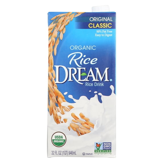 Rice Dream Organic Rice Dream - Original - Case of 12 - 32 Fl oz ...