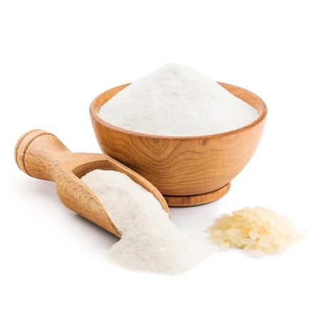 Rice Flour - White Rice Atta - Rice Flour Ground - All Natural Rice Starch Flour - Rice Grain Flour for Baking White Breads, Cooking & Cakes - 3 Pound