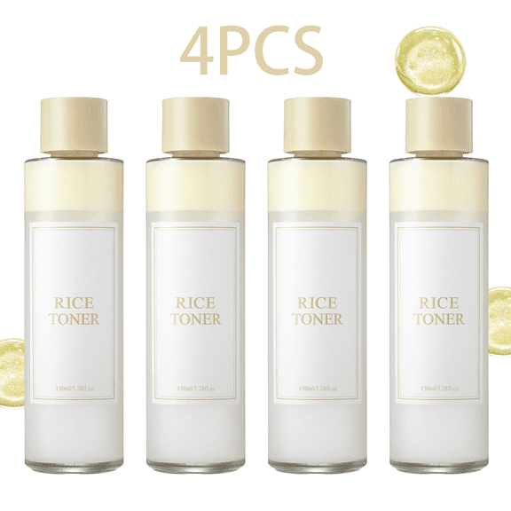 Rice Glow Milky Toner, Glass & Dewy Skin, Hydrating & Barrier Care, Rice Water, All Skin Types