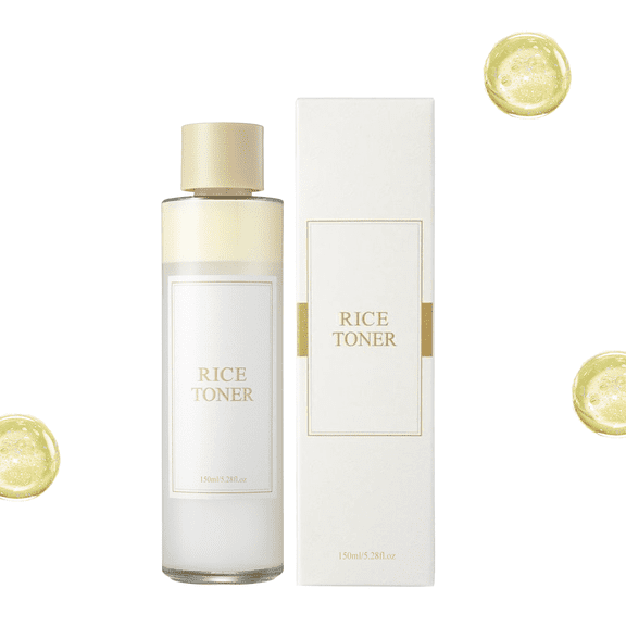 Rice Glow Milky Toner, Glass & Dewy Skin, Hydrating & Barrier Care, Rice Water, All Skin Types