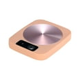 thumbnail image 1 of Constant Temperature Cup Pad 55°C Heating Blue, 16W Automatic Heat Preservation Coffee Warmer With Metal Panel US Plug, 1 of 4