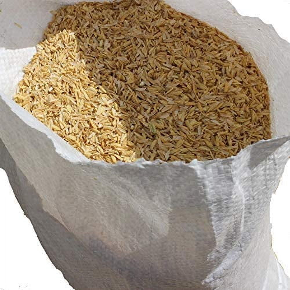Rice Hulls For Home Brewing - 50 Pound Bag, Natural Filter Aid For Beer Making, Prevents Stuck Sparges
