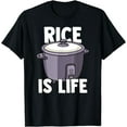 Rice Is Life Kawaii Filipino Food Pinoy Philippine Souvenir TShirt