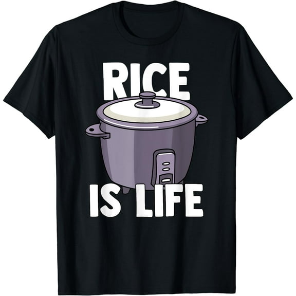 Rice Is Life Kawaii Filipino Food Pinoy Philippine Souvenir T-Shirt