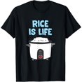 thumbnail image 1 of Rice Is Life Love Eating Rice Cooking Rice T-Shirt, 1 of 5