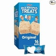 thumbnail image 1 of Rice Krispies Treats Original Chewy Crispy Marshmallow Squares, Kids Snacks, 12.4 oz, 16 Count(2pack), 1 of 3