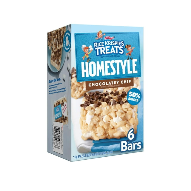 Rice Krispies Treats Homestyle Crispy HYZ01 Marshmallow Squares, Kids ...