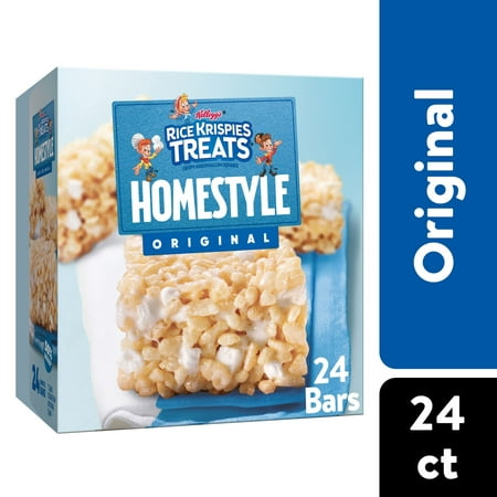 Rice Krispies Treats Homestyle Original Chewy Marshmallow Snack Bars, 27.9 oz, 24 Count