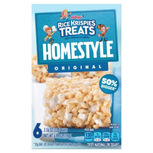 Rice Krispies Treats Homestyle Original - Walmart.com