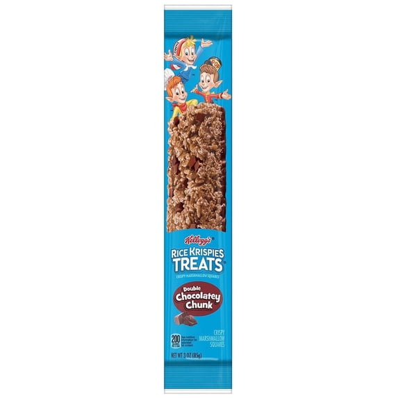 Rice Krispies Treats Marshmallow Snack Bar, Double Chocolatey Chunk Double Chocolatey Chunk 3.0 oz Pack of 2