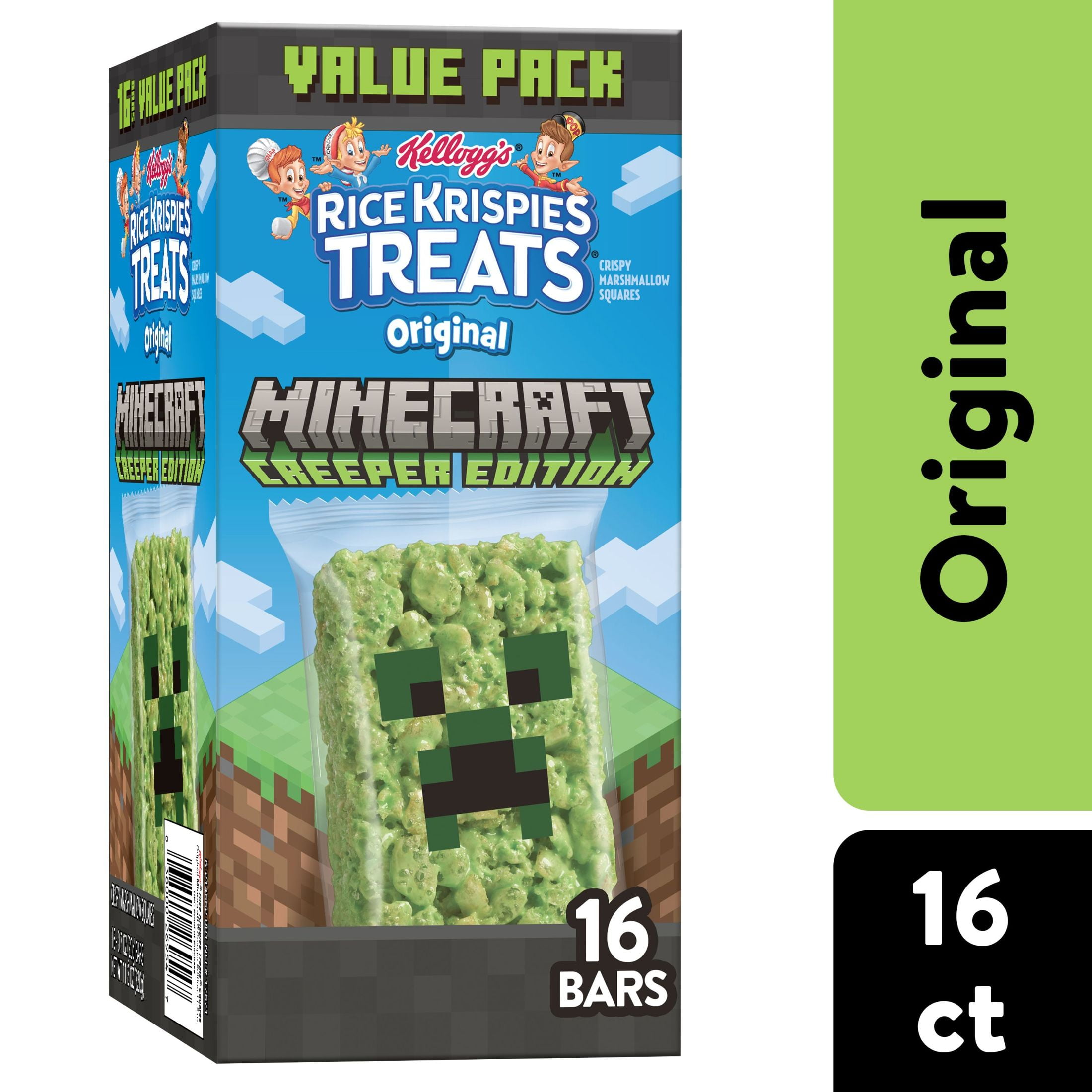 Rice Krispies Treats Minecraft Creeper Edition Original