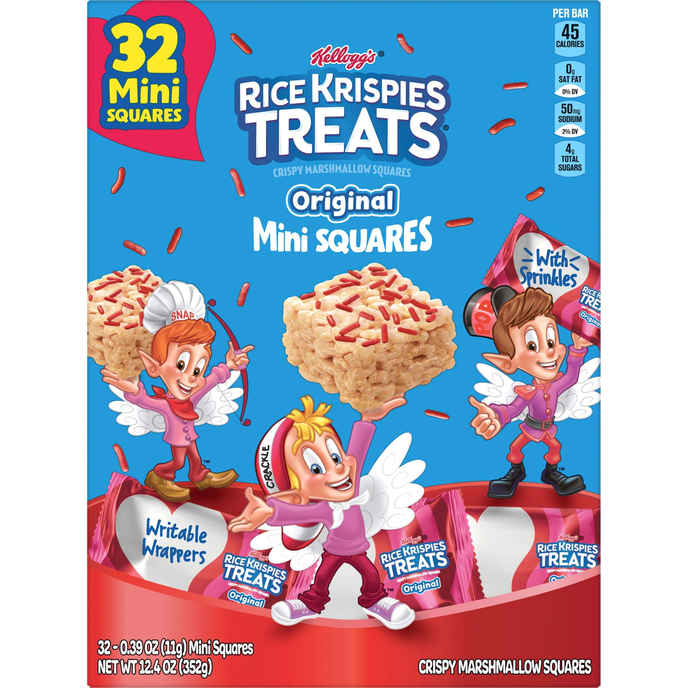 Rice Krispies Treats Original with Holiday Sprinkles Chewy Mini