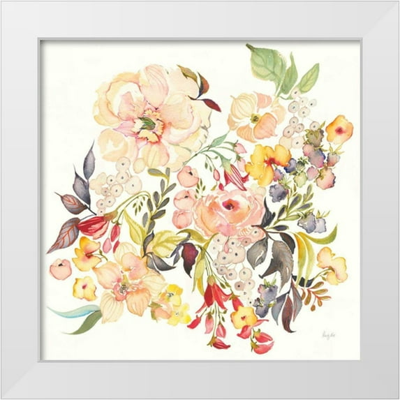 Rice, Kristy 15x15 White Modern Wood Framed Museum Art Print Titled - Succulent Desert I