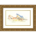 thumbnail image 1 of Rice, Kristy 24x16 Gold Ornate Wood Framed with Double Matting Museum Art Print Titled - Western Sketchbook, 1 of 4