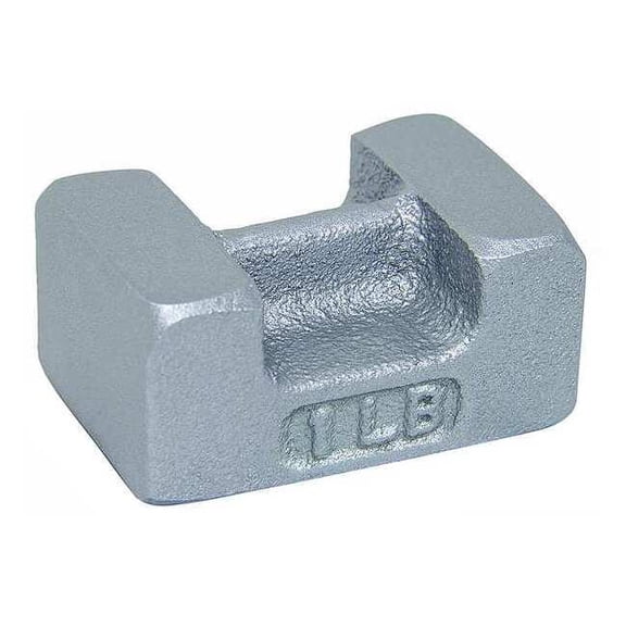 Rice Lake Weighing Systems Weight,Grip Hndle,1lb,Cast Iron,Class 7 12876