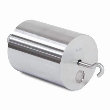 Rice Lake Weighing Systems Calibration Weight,5 lb.,Stainless Steel 12897