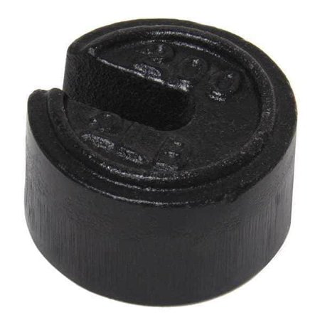 Rice Lake Weighing Systems Weight,Slotted,200x2lb,Cast Iron,Class7 10158