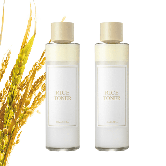 Rice Milk Toner – Hydrating Rice Toner, Lightweight Rice Bran Facial Toner 5.28 Fl Oz