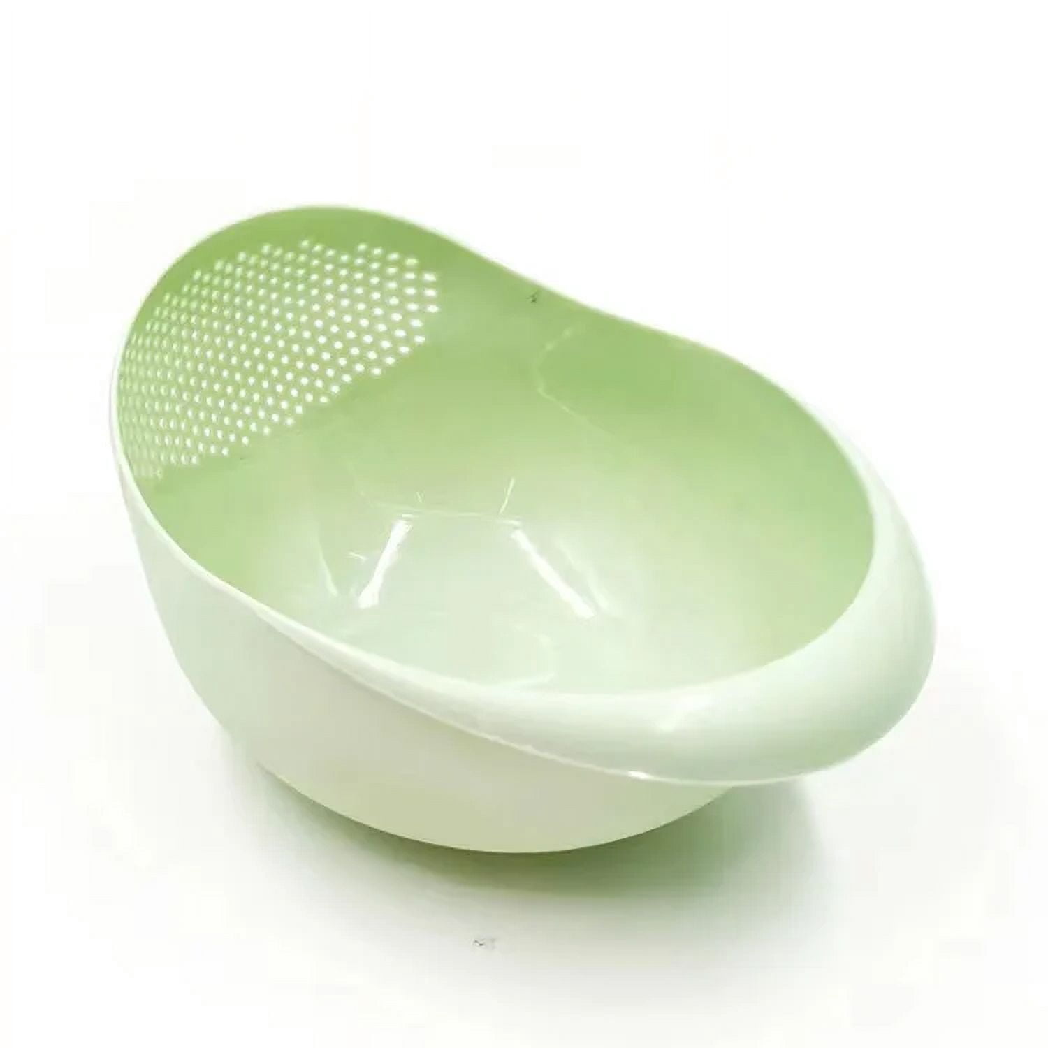 Rice Sieve Rice Drainage Basket Plastic Colander Kitchen Drain Basket ...