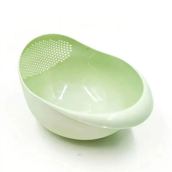 Rice Sieve Rice Drainage Basket Plastic Colander Kitchen Drain Basket Rice Bowl Fruit Vegetable Washing Strainer Basket Tools