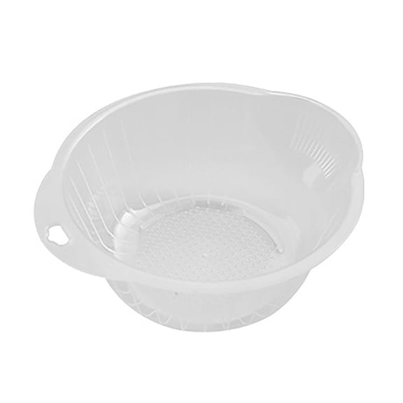 Rice Sieve Washing Vegetable Fruit Rice Washing Bowl Colander Cleaner over The Dish Drying Rack 2 Tier Bread Board Rack Dish Basin with Large Stainless Steal Rack Modern Dish Racks for Counter Dish