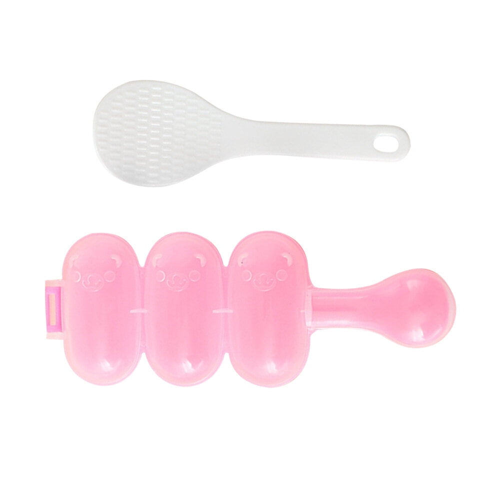 Rice Spoon Cartoon Rice Ball Mold Soy Sauce Dishes Shake Rice Maker DIY