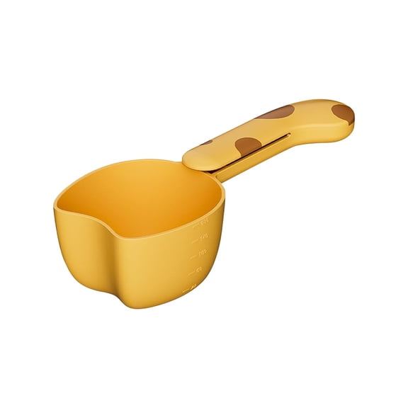 Rice Spoon, Multi-Functional Kitchen Measuring Spoon with Snack Sealing Clip, Food Grain Scoop, Cute Household Digging Spoon