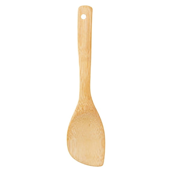 Rice Spoon,Natural Wooden Rice Spoon,Non-stick Rice Paddle Rice Scooper,Rice Serving Spoon Rice Spatula for Rice Potato Salads,Wooden Serving Spoons Serving Utensils for Kitchen and Dining(C)