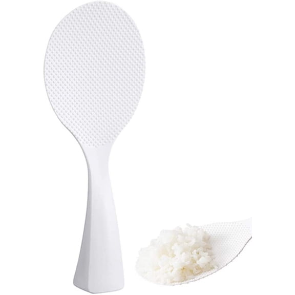 Rice Spoon Paddle Standing, Non Stick Scooper Professional Spatula Potato Cooker Server (1 Pack) 1 -