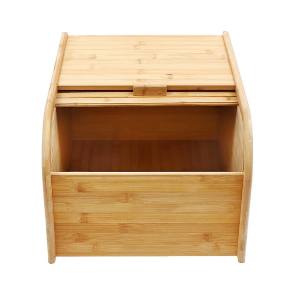 Rice Storage Container, Bamboo Food Container, Rice Container Box for Homes, Kitchens, Mills, Granaries, and Other Places to Store Nuts, Rice, Corn, Beans, and More (16.3*13*9.5in)