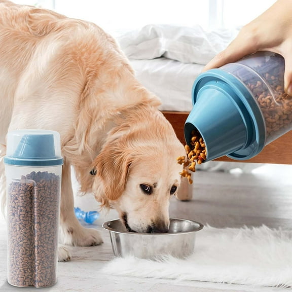 Rice Storage Container Flour Storage Bin White Plastic Airtight Lid Food Storage Boxes for Dog Pet Food Cereal Grain Dry Food