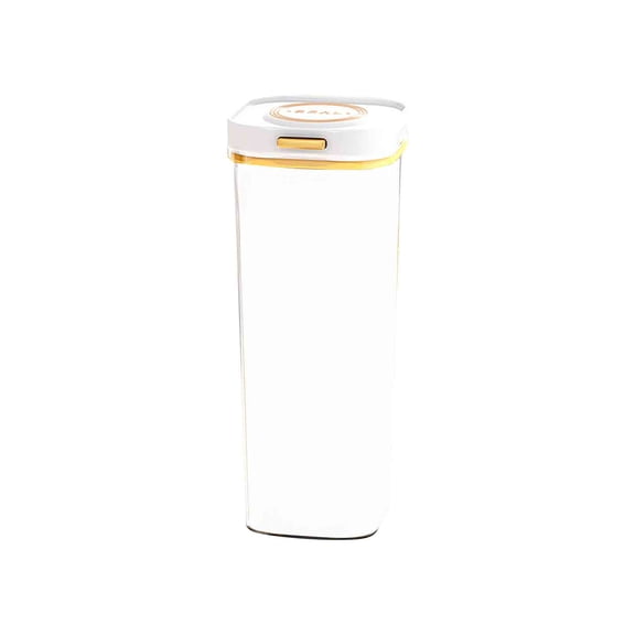Rice Storage Container, Transparent Food Storage Containers with Lids, Refrigerator Storage Fresh Jar, Tank Vacuum Wet Proof Fresh-Keeping Storage Sealed Tank for Miscellaneous Grains Nut Candy