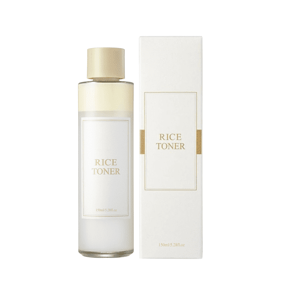 Rice Toner, Rice Extract, Glow Essence with Niacinamide, Hydrating for Dry Skin, Vegan, Free, Fragrance Free, Beauty Toner