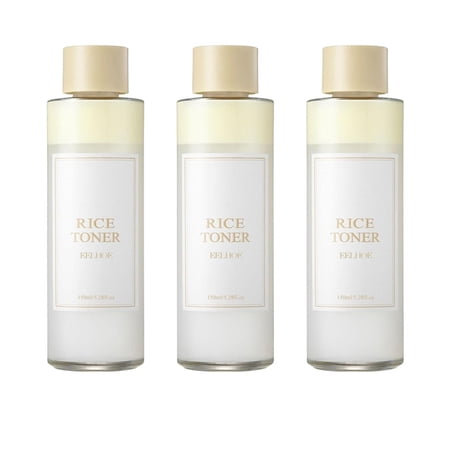 Rice Toner Skin Care 5.28 fl.oz. Natural Moisturizer Glow Essence, Hydrating and Moisturizing Rice Extract, Essential Toner for Deep Hydration (3 pcs)