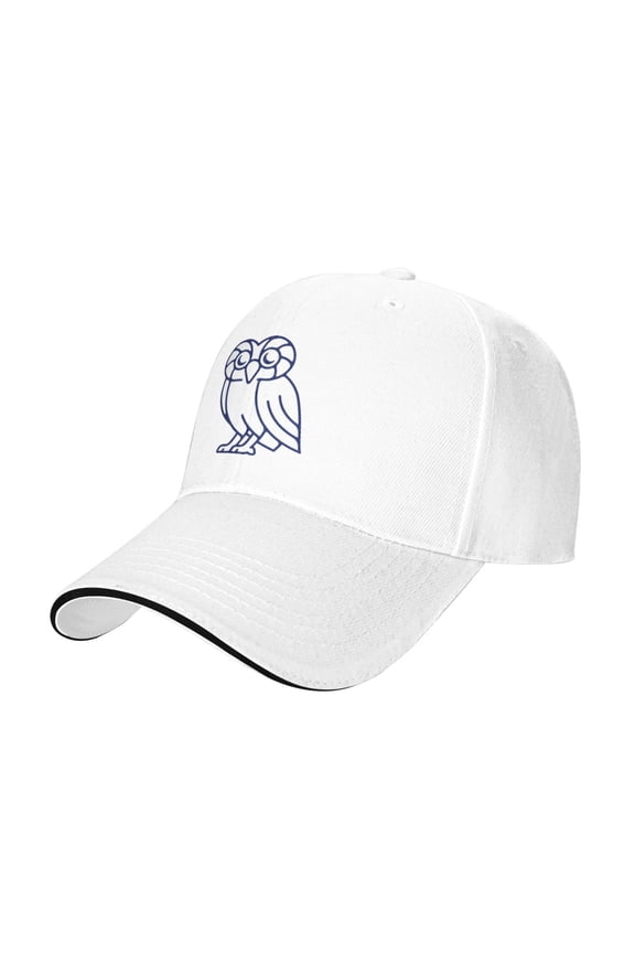 Rice University Casual Sandwich Baseball Cap Adjustable For Men For Women