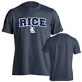 thumbnail image 1 of Rice University Owls Classic Arch with Mascot Short Sleeve T-Shirt, 1 of 4