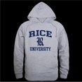 thumbnail image 1 of Rice University Owls Seal Hoodie, Heather Grey - Extra Large, 1 of 1