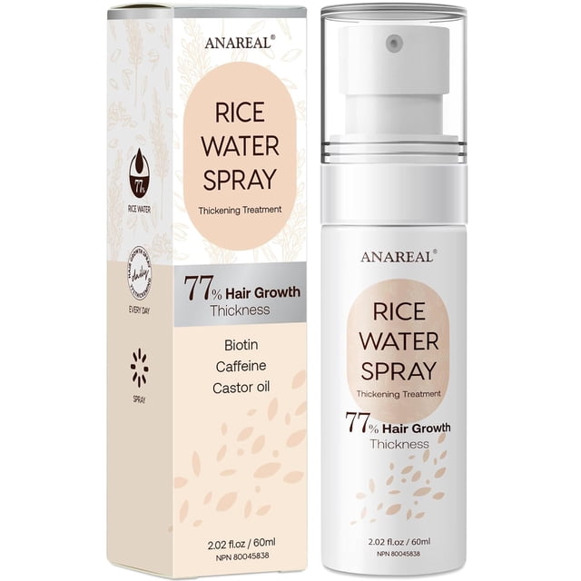 Rice Water for Hair Growth, Hair Growth Serum Women, Rice Water, Rice