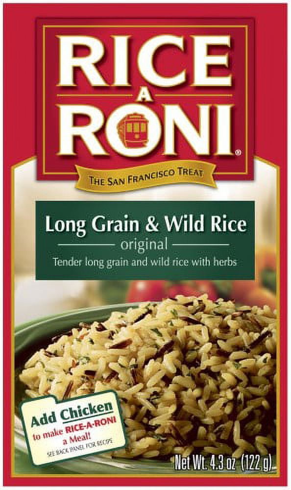 Rice-A-Roni Long Grain \u0026 Wild Rice (Pack of 14)